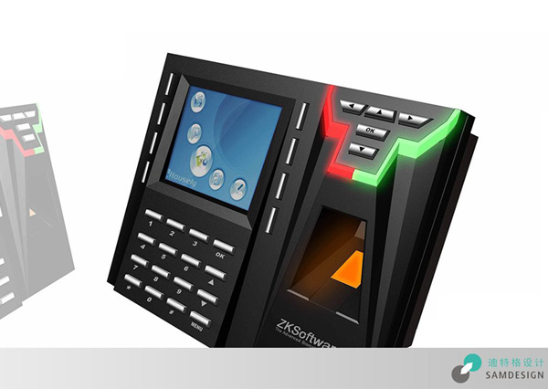 门禁一体机设计效果图