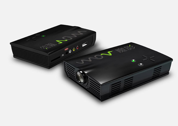 便携投影仪设计效果图