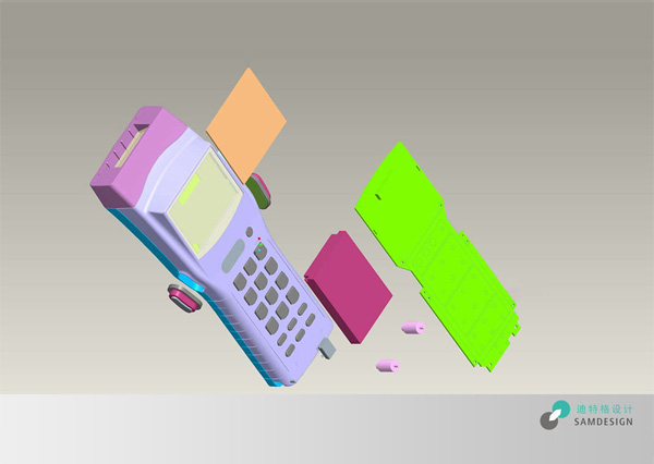 条码阅读器结构设计