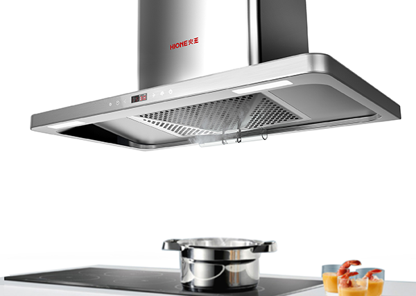 HIONE智能油烟机外观设计效果图