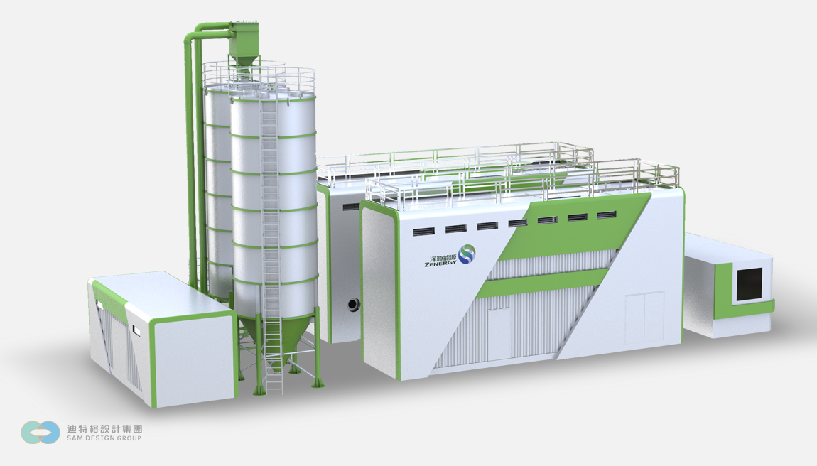 污泥干化系统设计作品