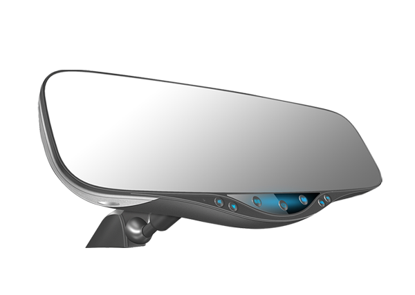 后视导航一体镜设计