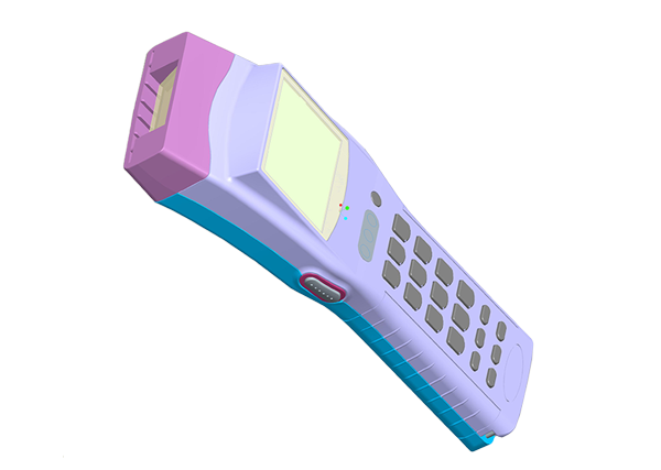 条码阅读器结构设计效果图