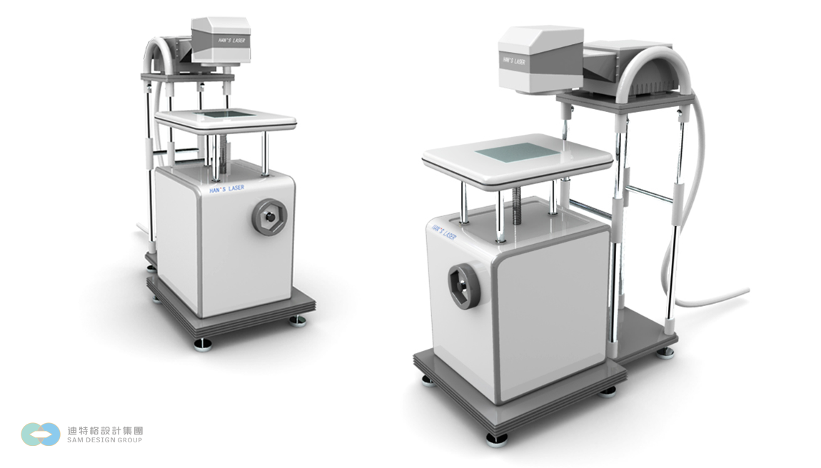 激光雕刻机外观设计效果图