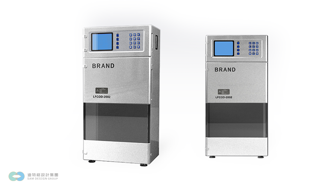 水质监测仪外观设计效果图